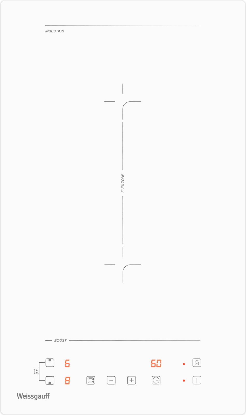 картинка Индукционная варочная панель Weissgauff HI 32 WA Flex 