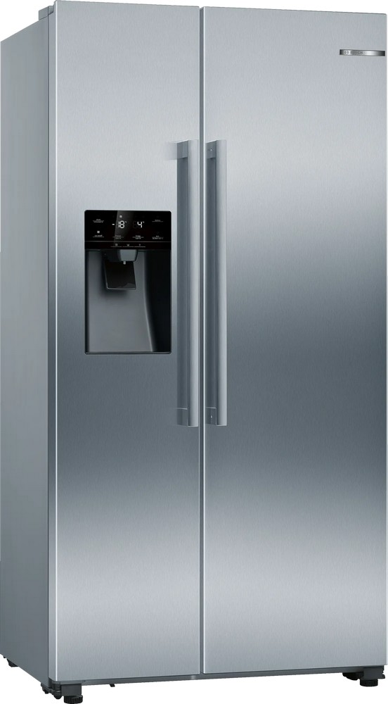 картинка Отдельностоящий холодильник Bosch KAI93VI304 нержавеющая сталь 