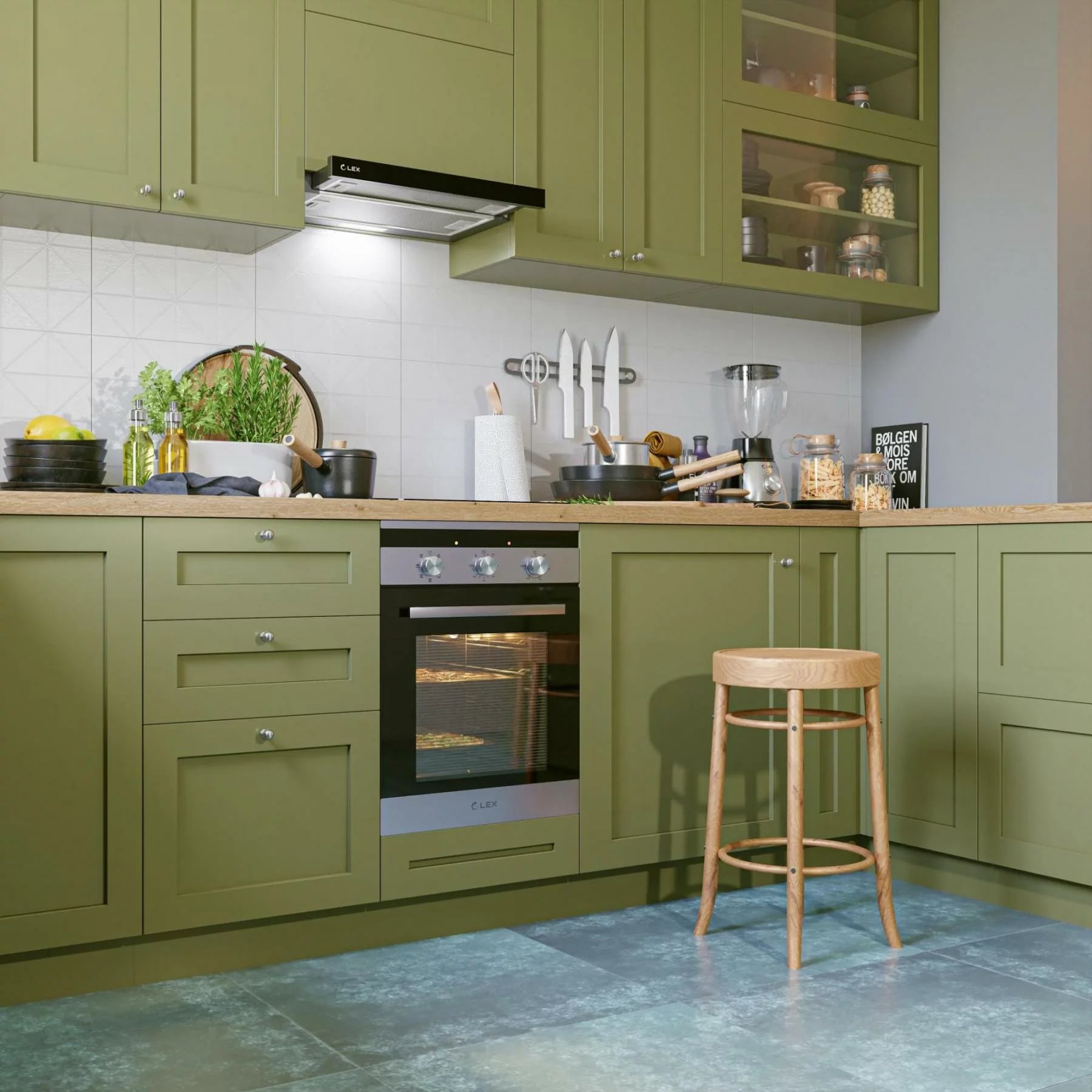 картинка Кухонная вытяжка Lex HOGAN 500 BLACK 