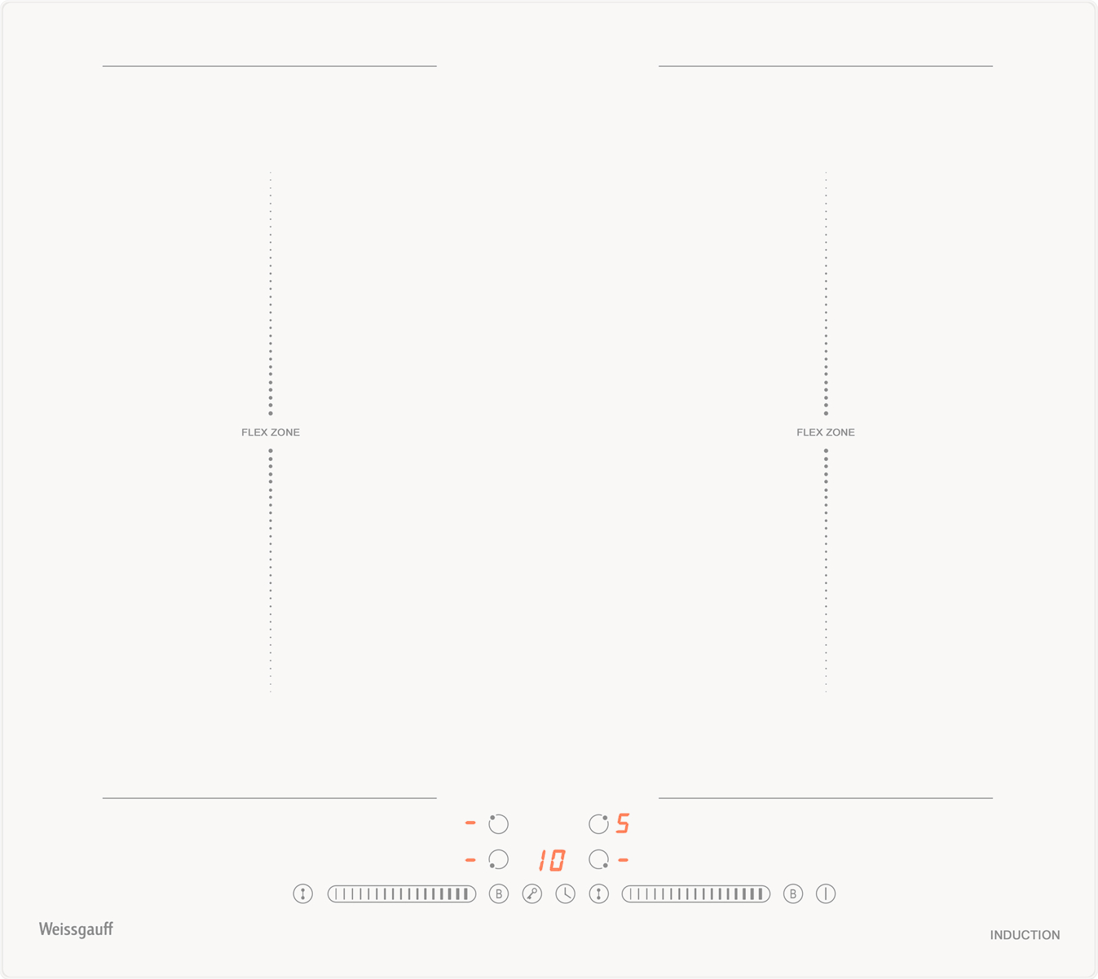картинка Индукционная варочная панель Weissgauff HI 642 WSCM 