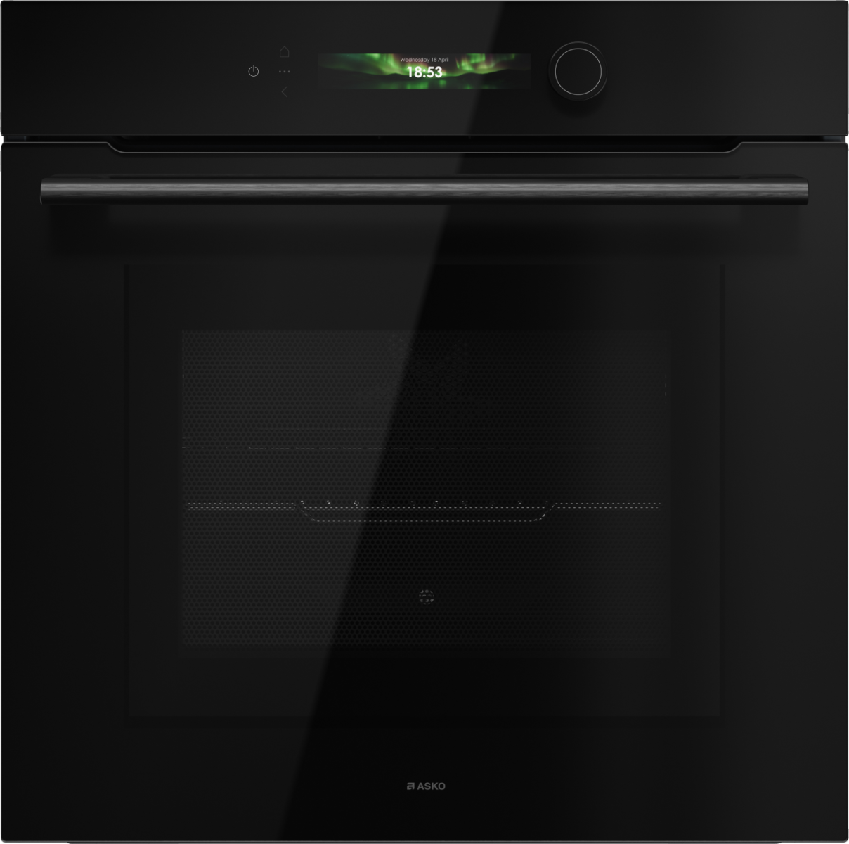 картинка Электрический духовой шкаф с функцией СВЧ Asko OCM56BGH черный 