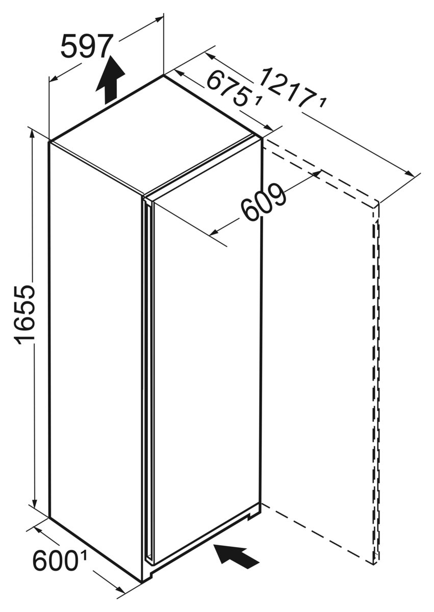 картинка Отдельностоящий холодильник Liebherr RD 