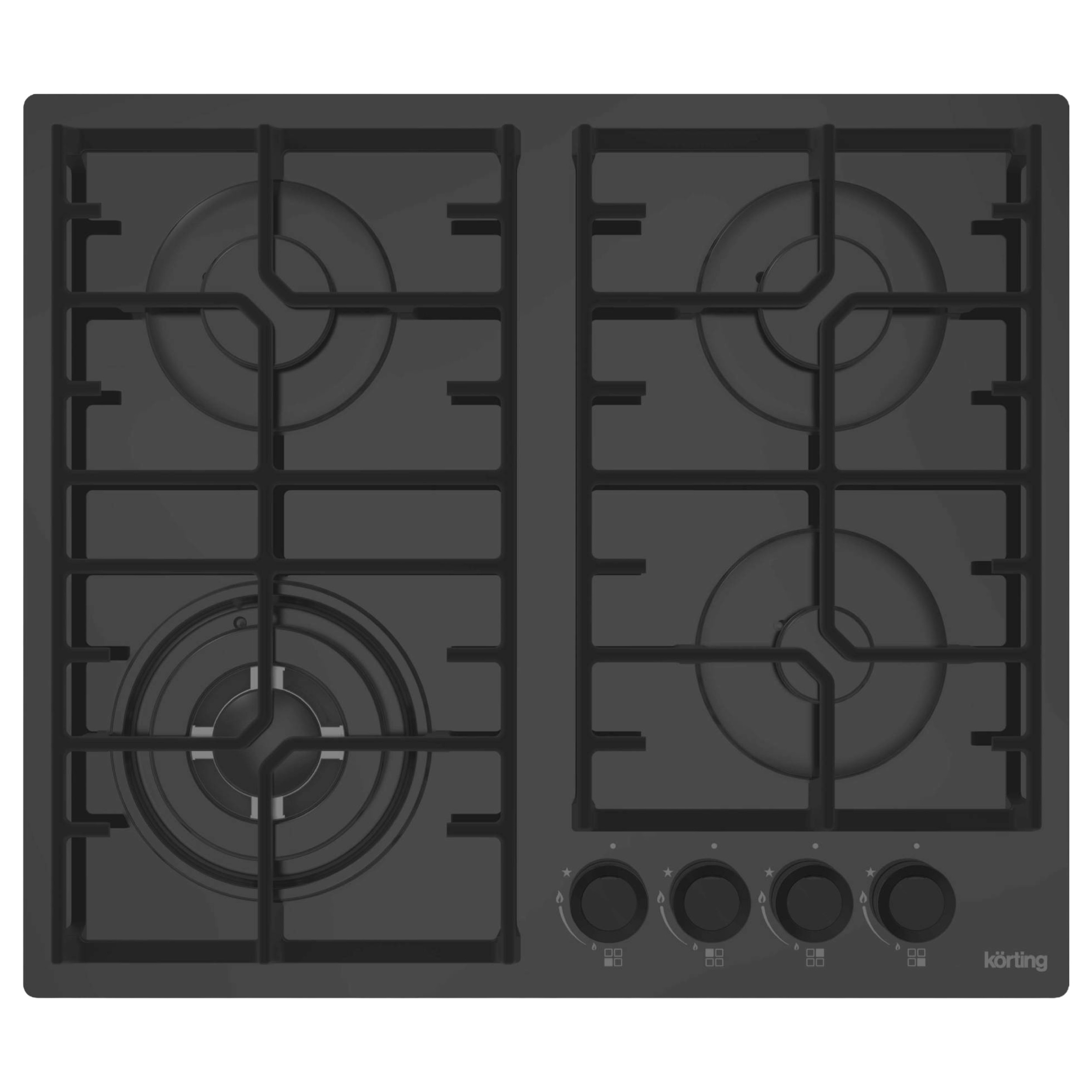 картинка Газовая варочная панель Korting HGG 6451 CTN 