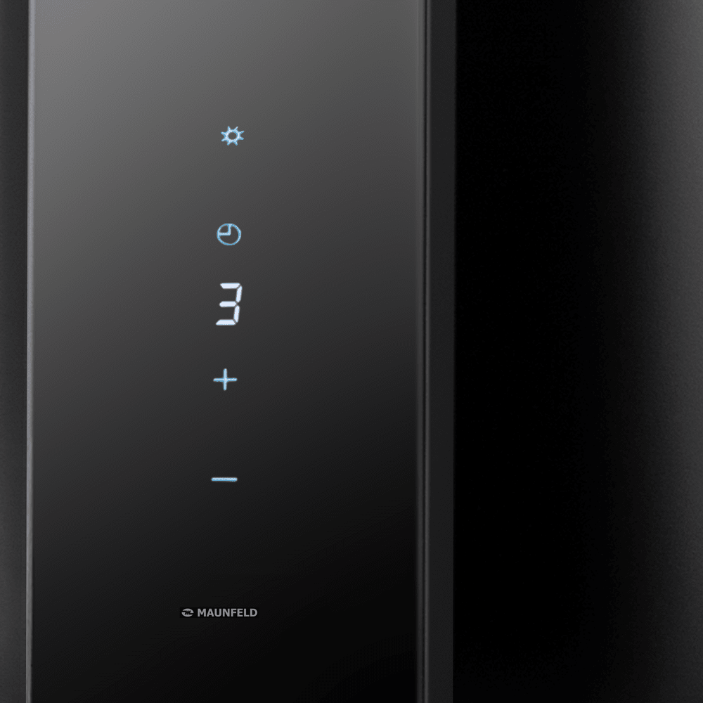 картинка Кухонная вытяжка Maunfeld ALBA 39 Isla черная 