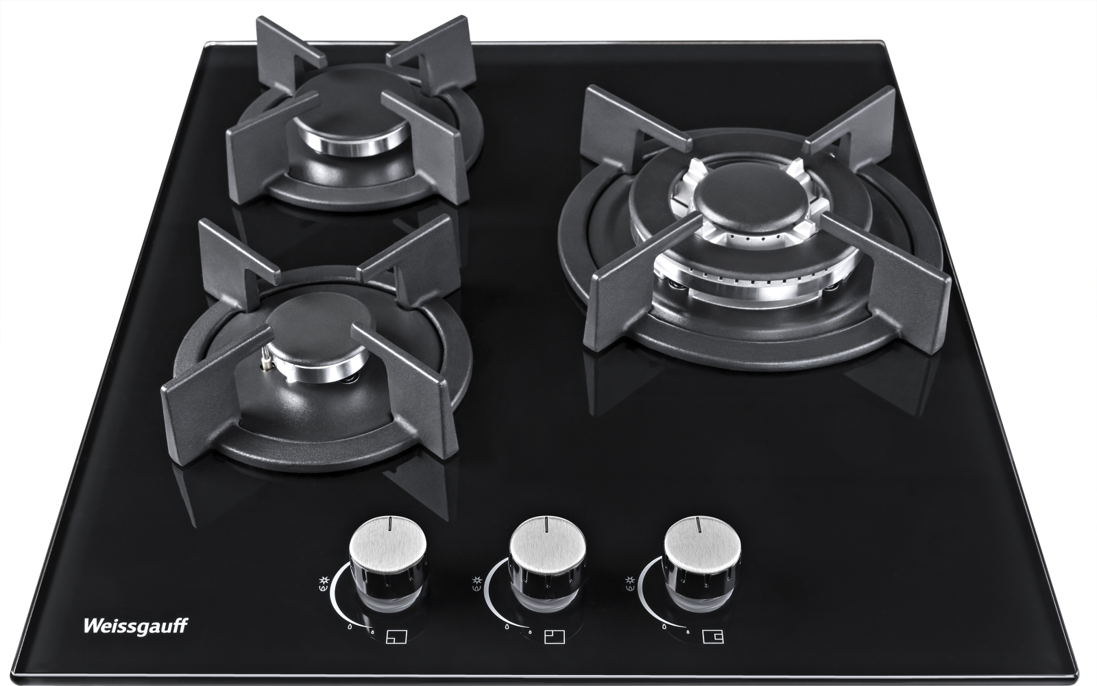 картинка Газовая варочная панель Weissgauff HGG 451 BGH 