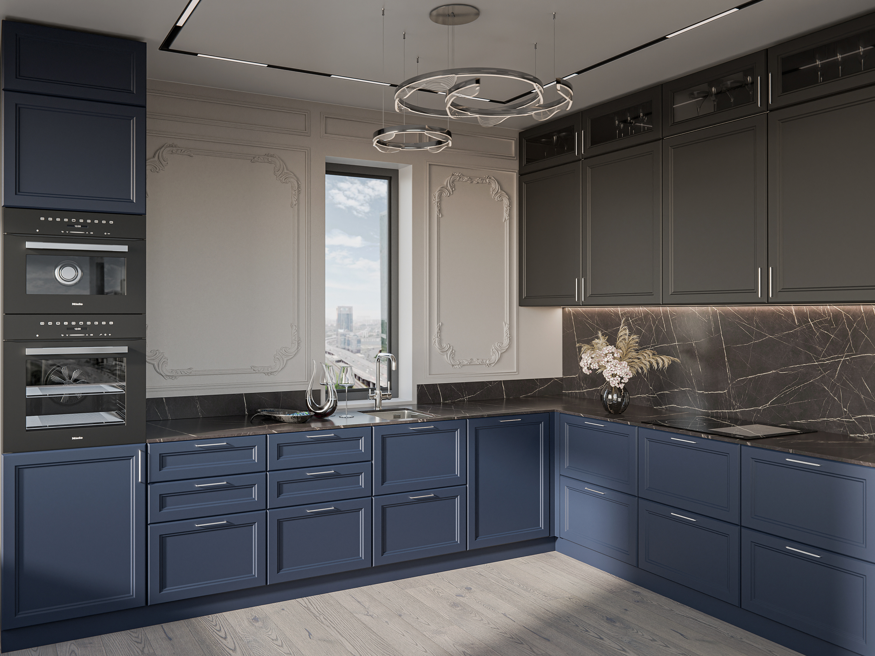 картинка Мойка для кухни Rivelato Rinox 3844 UN 