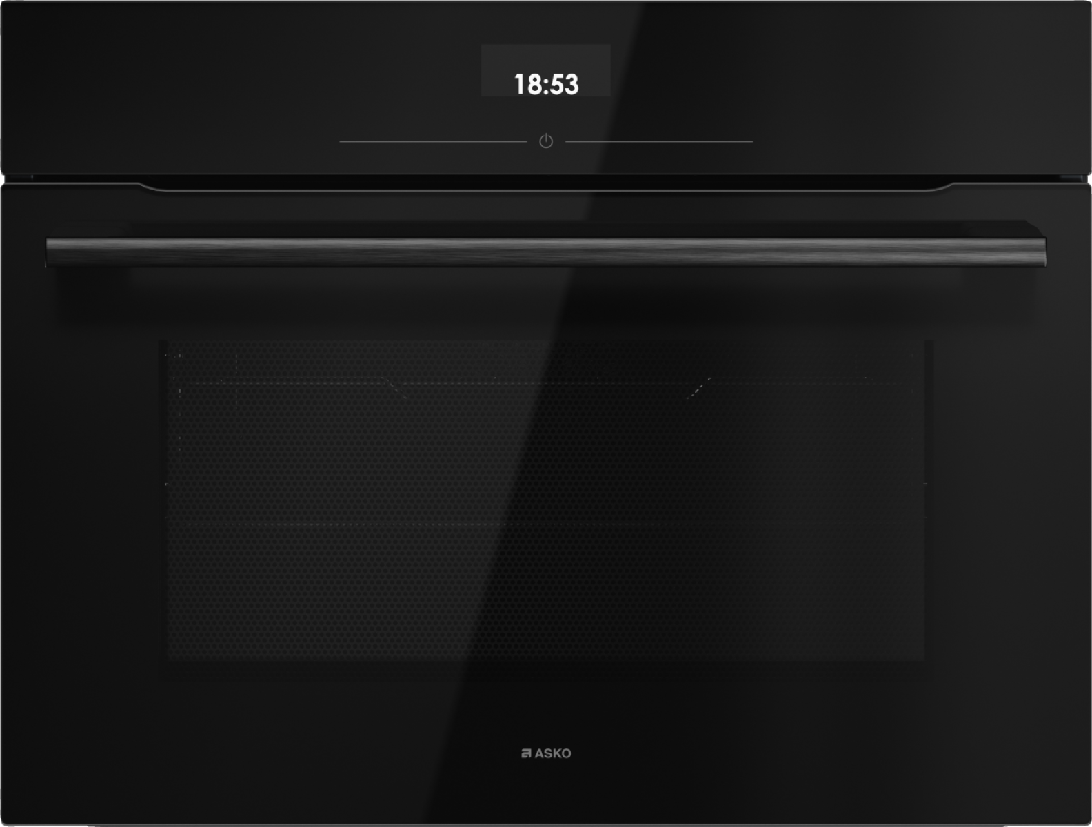 картинка Электрический духовой шкаф с функцией СВЧ Asko OCM24BGH черный 