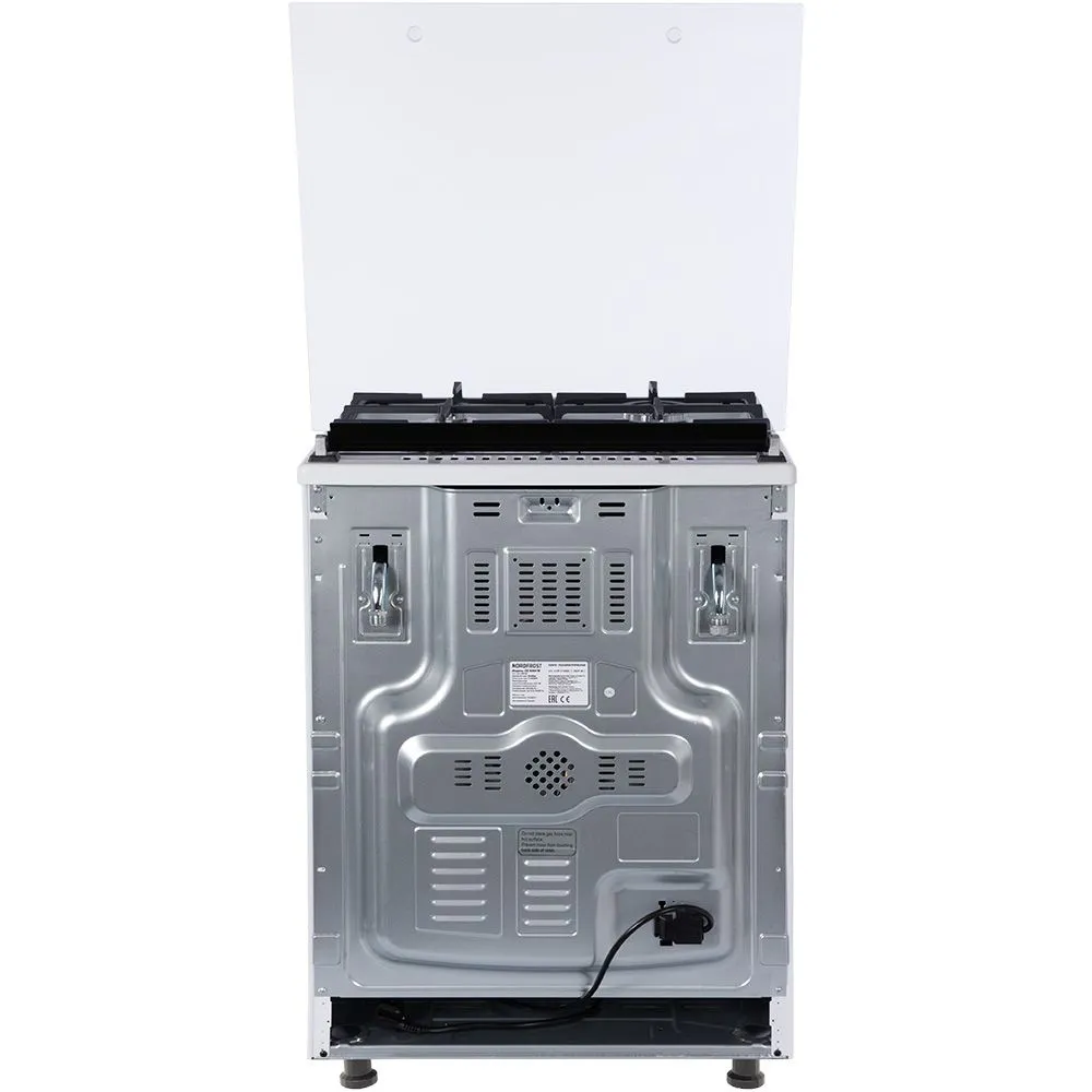 картинка Комбинированная кухонная плита Nordfrost GE 6064 W  картинка Комбинированная кухонная плита Nordfrost GE 6064 W