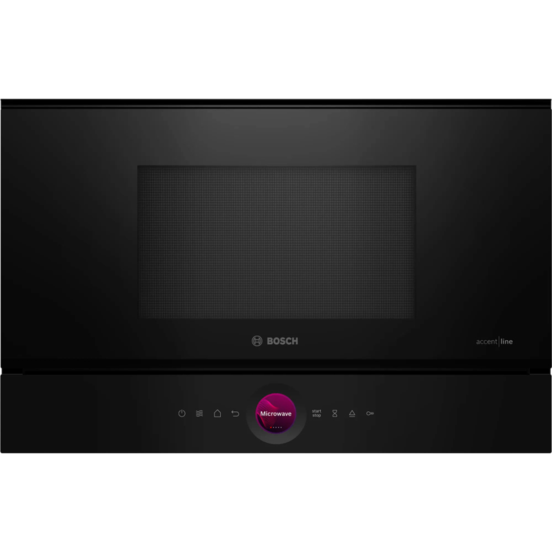 картинка Микроволновая печь встраиваемая Bosch BFR9221B1 черный  картинка Микроволновая печь встраиваемая Bosch BFR9221B1 черный