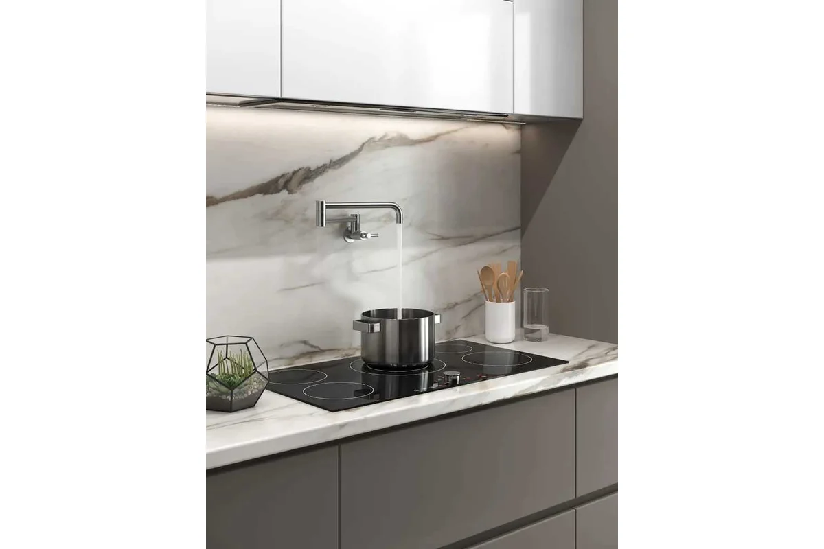 картинка Кран для холодной воды LONGRAN Techno LC3161, Stainless Steel 