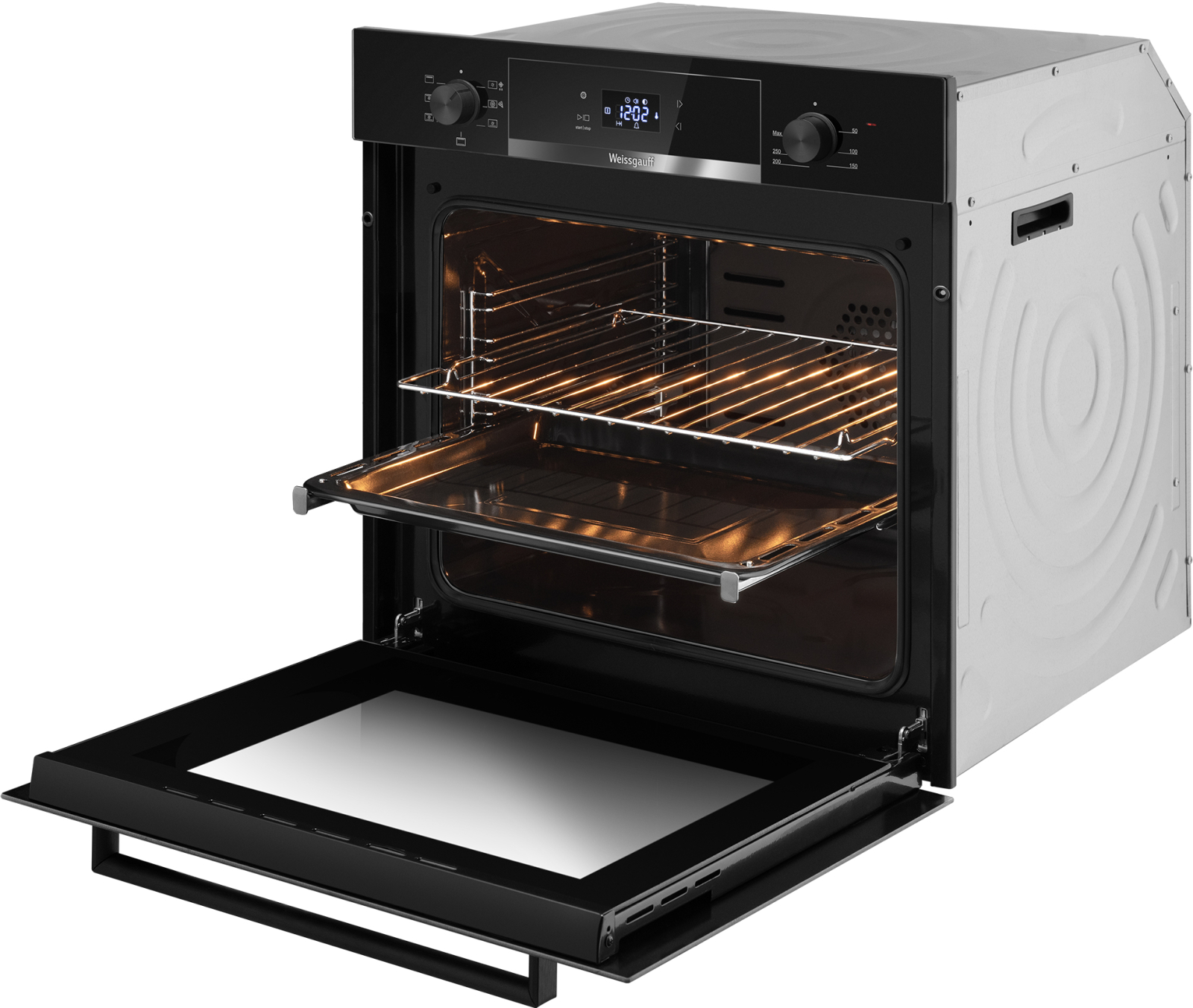 картинка Электрический духовой шкаф Weissgauff EOV 291 PDBS Black Edition 