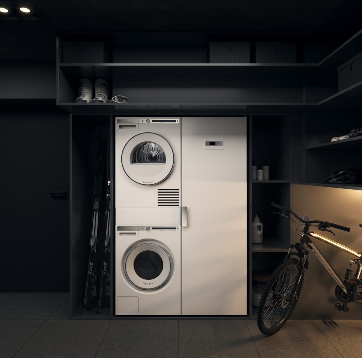 картинка Сушильный шкаф Asko DC7784 V.S  картинка Сушильный шкаф Asko DC7784 V.S