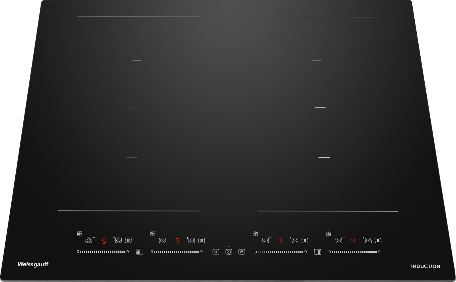 картинка Индукционная варочная панель Weissgauff HI 649 Dual Flex Premium 