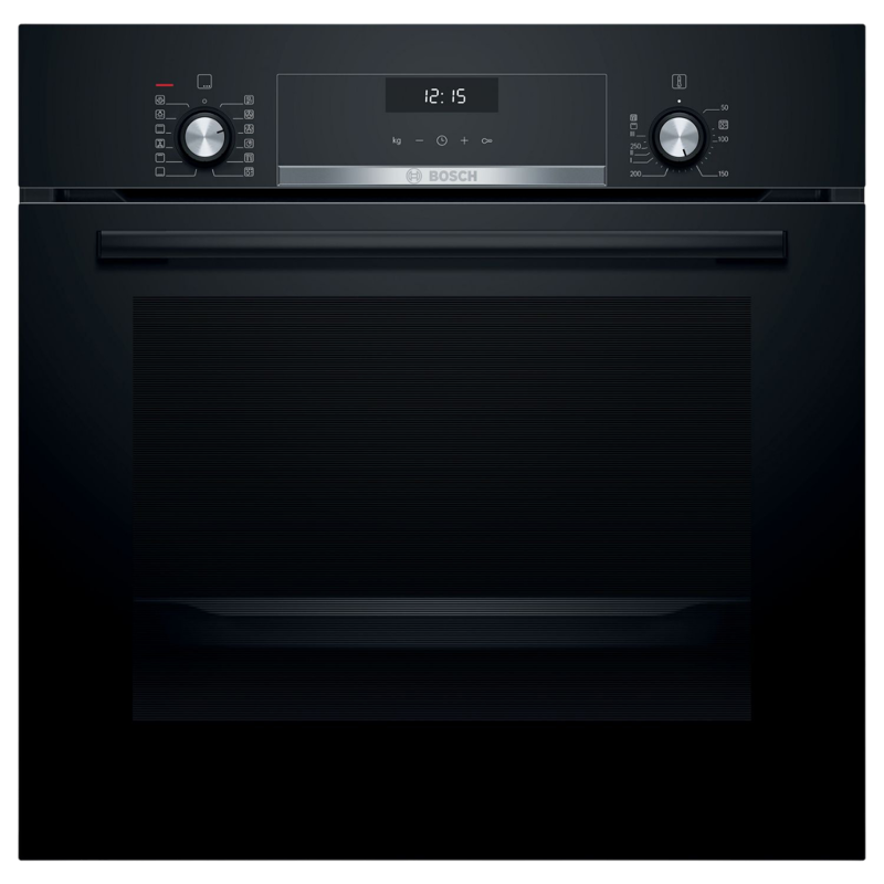 картинка Электрический духовой шкаф с функцией пара Bosch HIJ517YB0R черный 