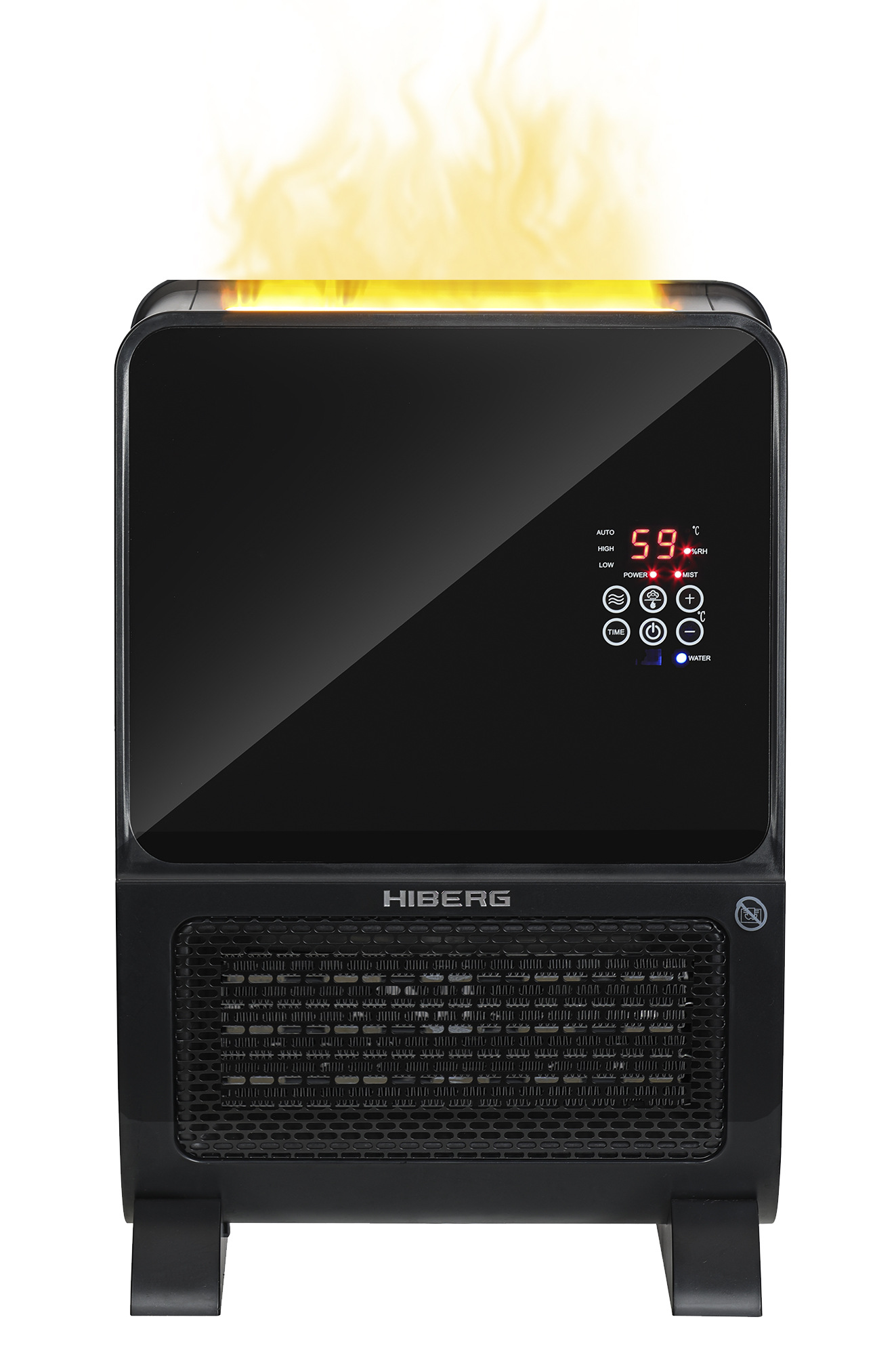 картинка Тепловентилятор с увлажнителем воздуха HIBERG TSH 3000 B 