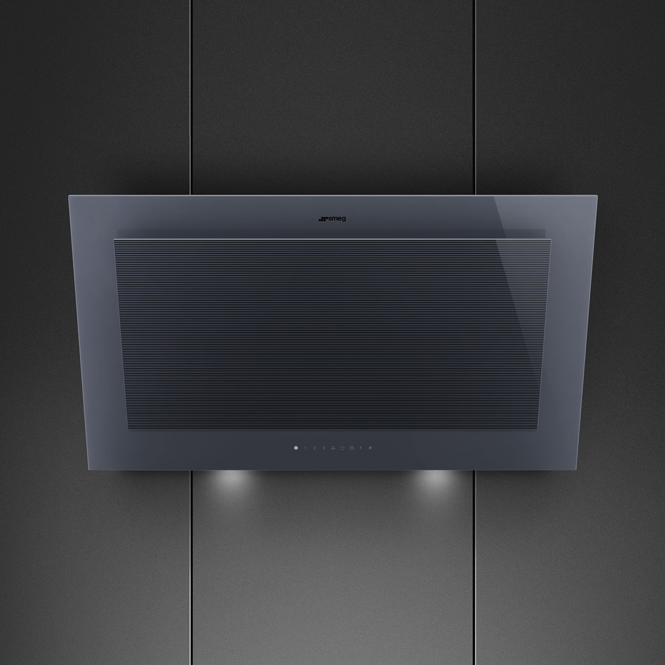 картинка Кухонная вытяжка Smeg KV194G Neptune grey  картинка Кухонная вытяжка Smeg KV194G Neptune grey