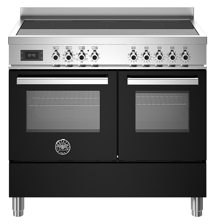 картинка Комбинированная кухонная плита Bertazzoni PRO105I2ENET чёрный  картинка Комбинированная кухонная плита Bertazzoni PRO105I2ENET чёрный