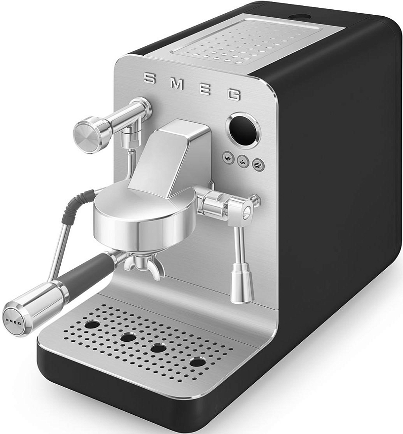 картинка Кофемашина Smeg EMC02BLMEU черная 