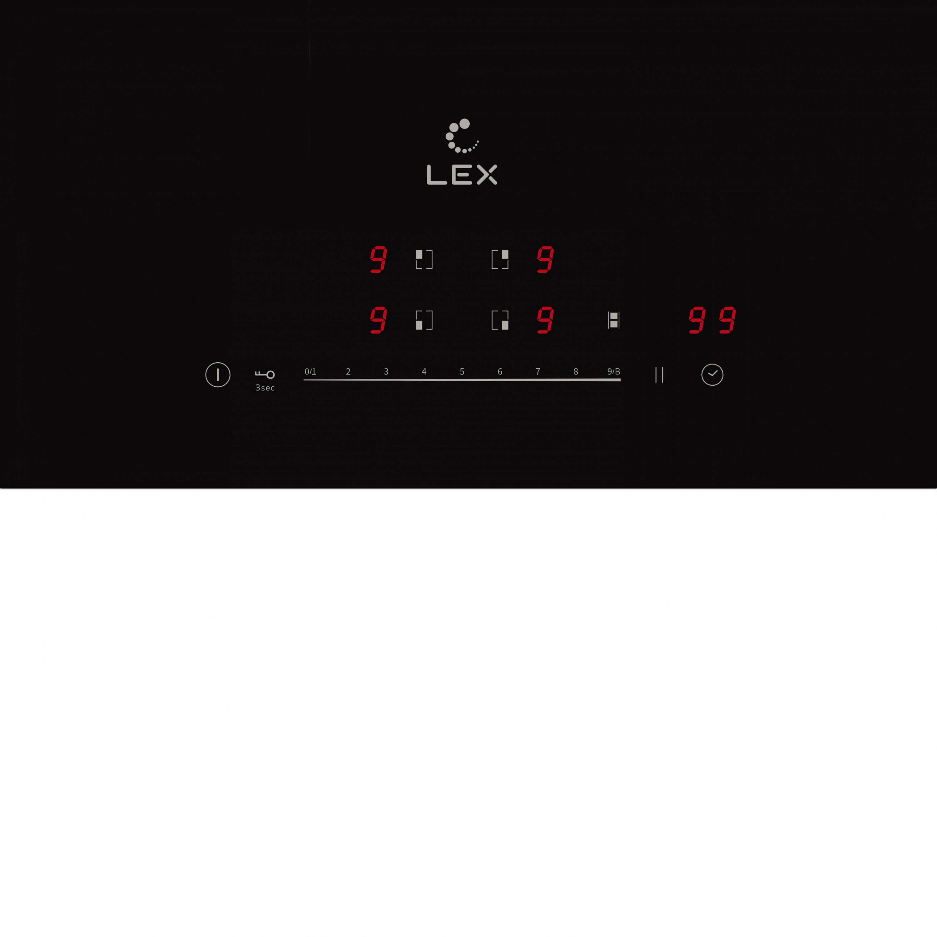 картинка Варочная панель Lex EVI 641B BL 