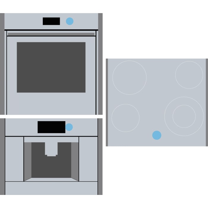 картинка Магнитный переключатель Neff Z9801TWAY0 серый 