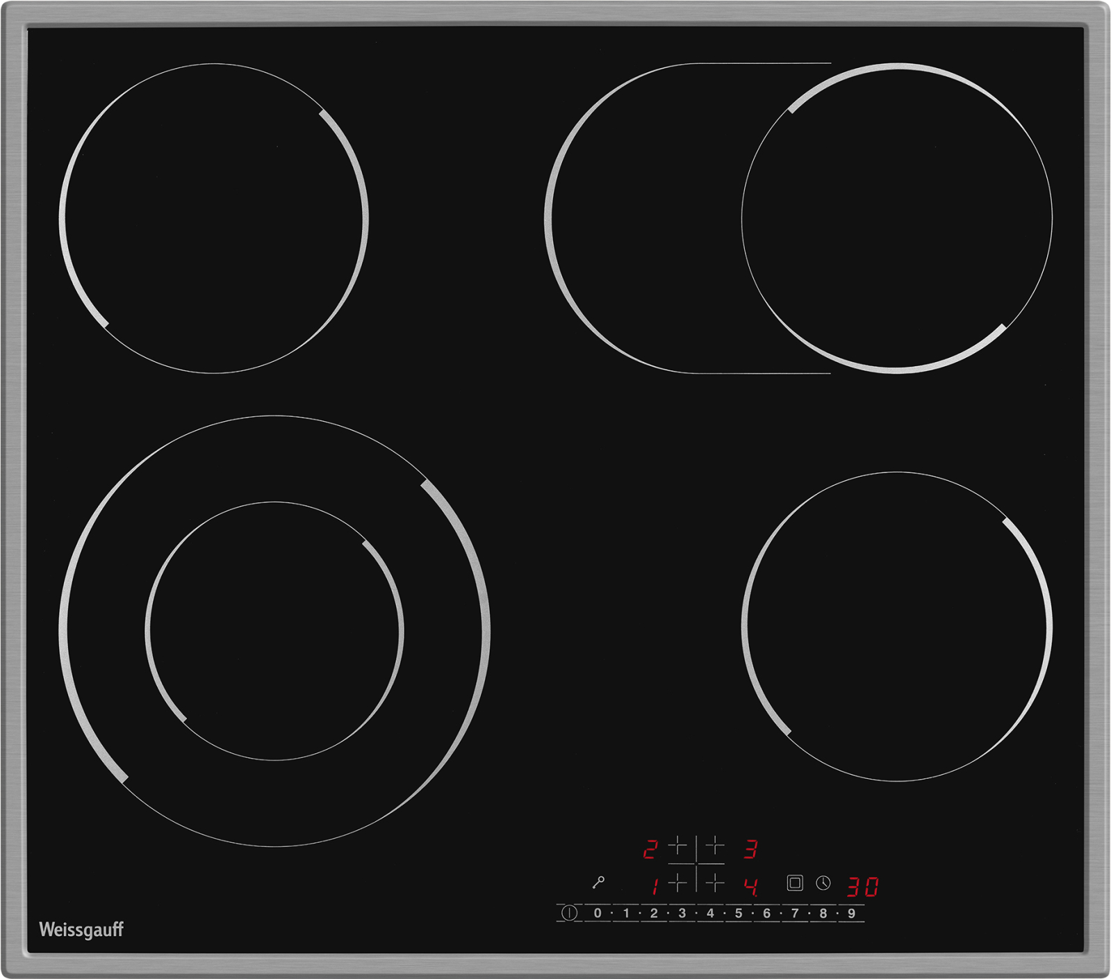 картинка Электрическая варочная панель Weissgauff HV 642 BS 
