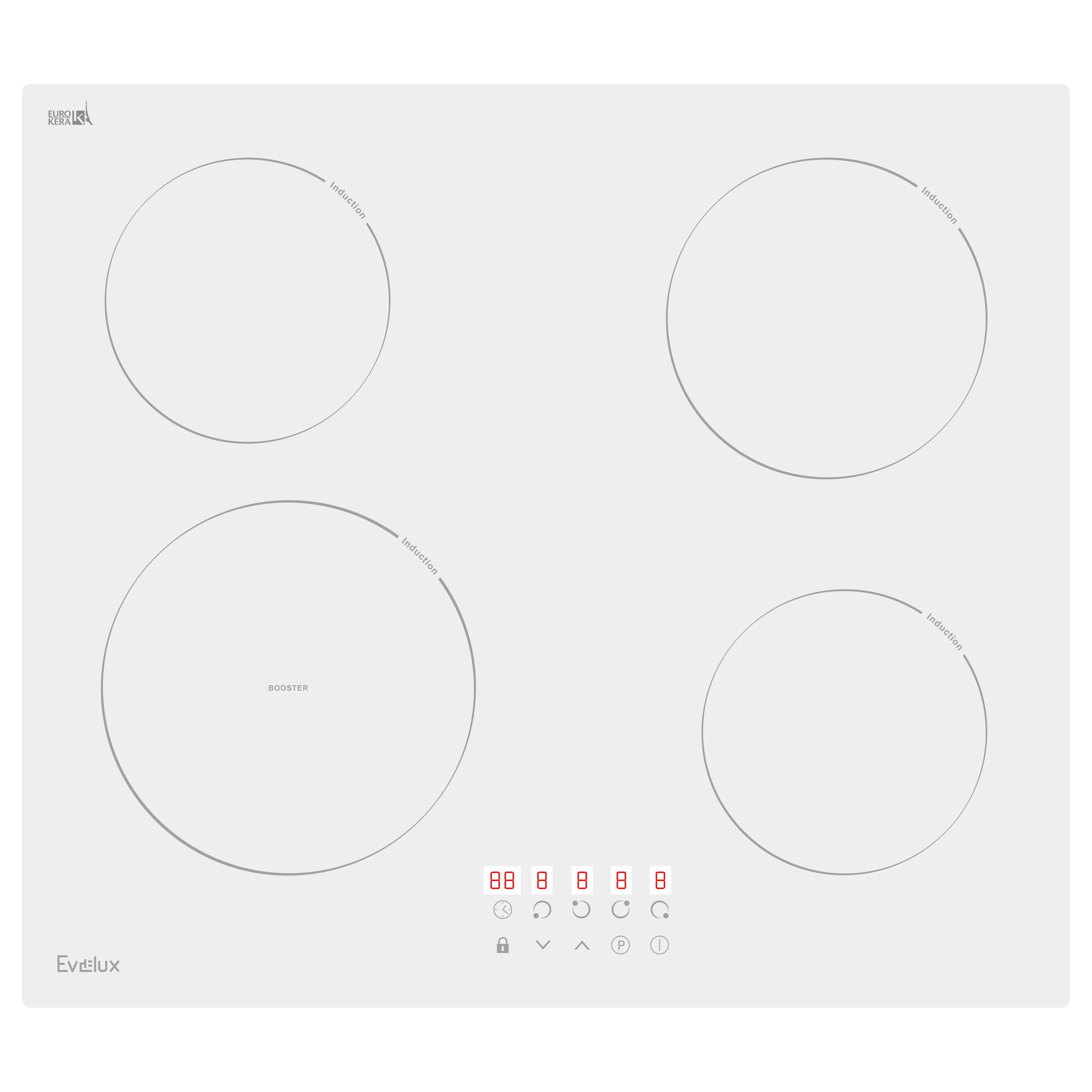 картинка Варочная панель Evelux HEI 641 W 