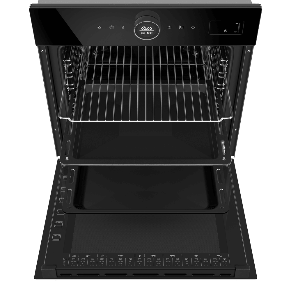 картинка Электрический духовой шкаф с функцией пароварки Maunfeld EOEH7617STB 