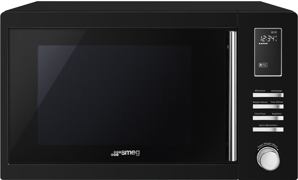 картинка Микроволновая печь Smeg MOE25B тёмная нержавеющая сталь  картинка Микроволновая печь Smeg MOE25B тёмная нержавеющая сталь