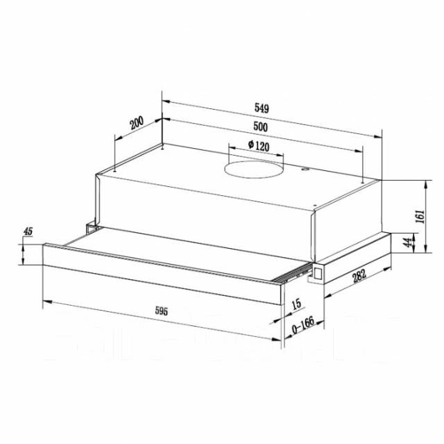 картинка |Discount| Кухонная вытяжка Hebermann HBFH 60.2 W 