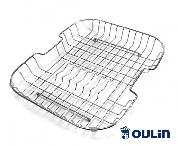 картинка Oulin корзина для посуды(фруктов) Ol-150L хром  картинка Oulin корзина для посуды(фруктов) Ol-150L хром