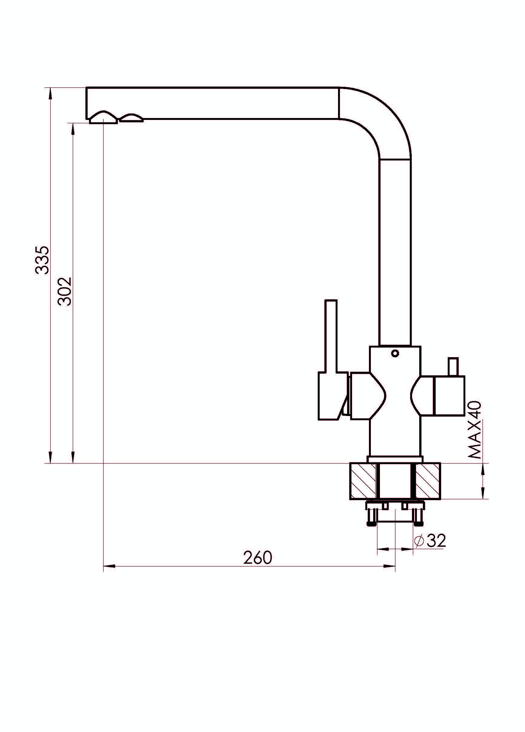 картинка Смеситель Florentina АЛЬДО 