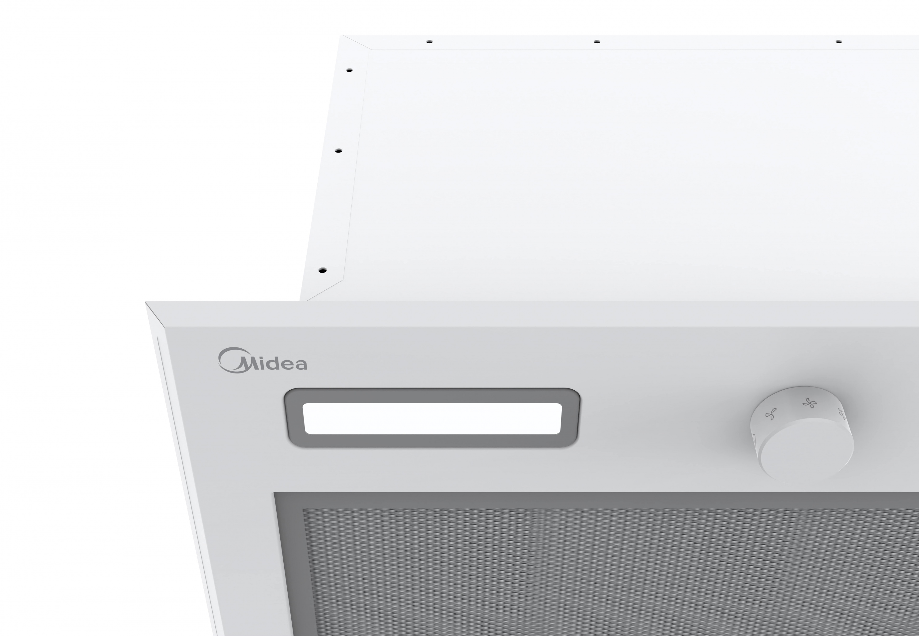 картинка Кухонная вытяжка полновстраиваемая Midea MH60I770W белая 