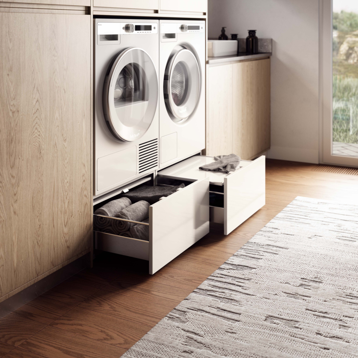 картинка Напольный выдвижной ящик ASKO HPS5323W  картинка Напольный выдвижной ящик ASKO HPS5323W