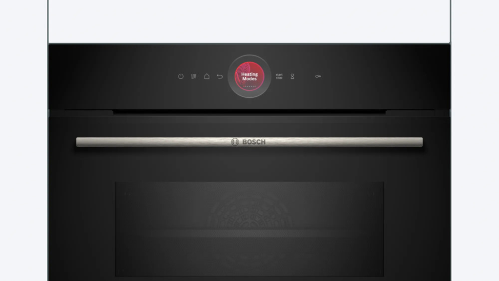 картинка Электрический духовой шкаф с функцией СВЧ Bosch CMG7241B1 черный 