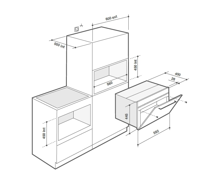 картинка Электрический паровой шкаф De Dietrich DKV7340X PLATINUM 