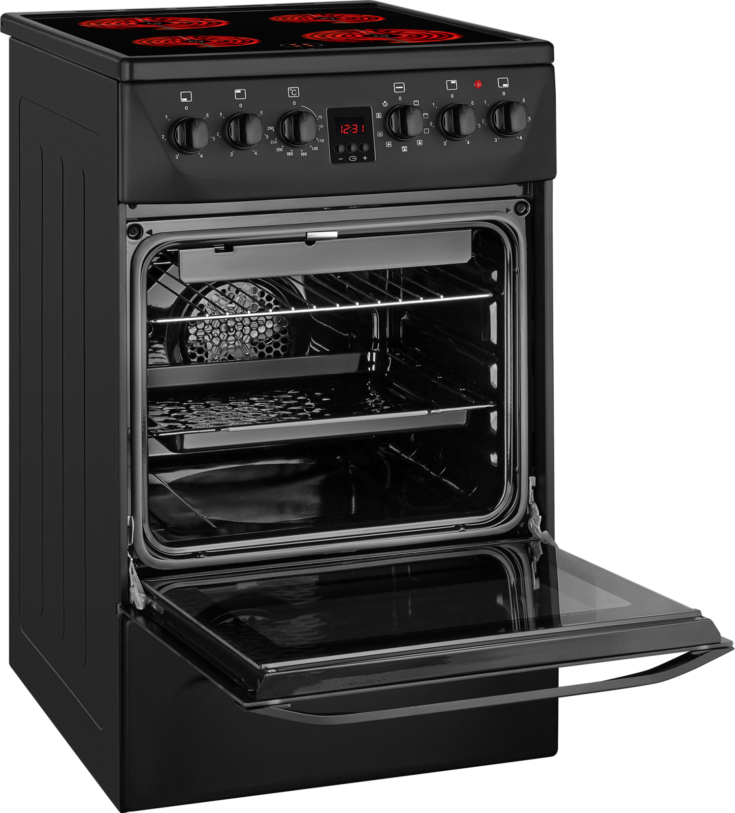 картинка Электрическая кухонная плита Weissgauff WES 2V16 BE Premium Line 