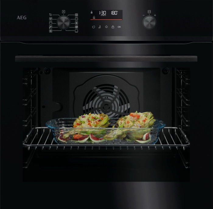 картинка Электрический духовой шкаф Aeg NBU5P411SB черный  