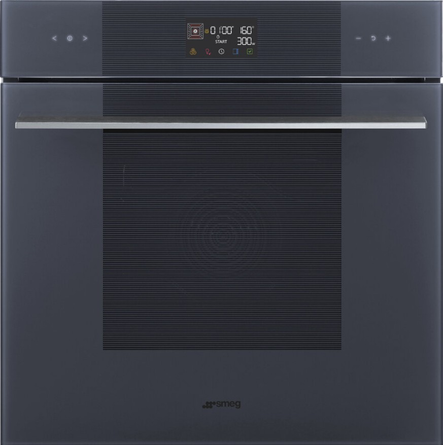 картинка Электрический духовой шкаф с СВЧ Smeg SO6102M2G Neptune grey  картинка Электрический духовой шкаф с СВЧ Smeg SO6102M2G Neptune grey