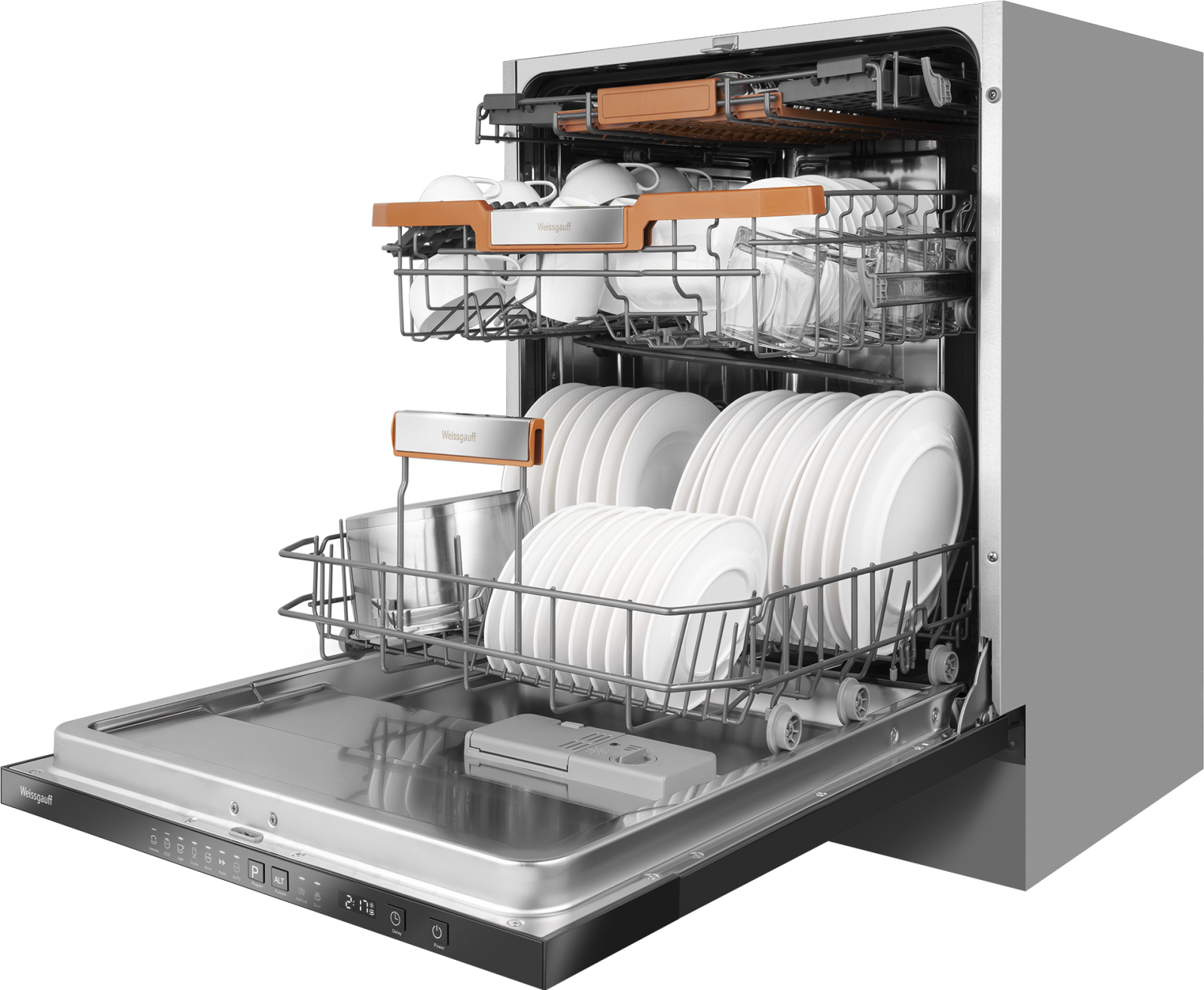 картинка Посудомоечная машина встраиваемая Weissgauff BDW 6037 