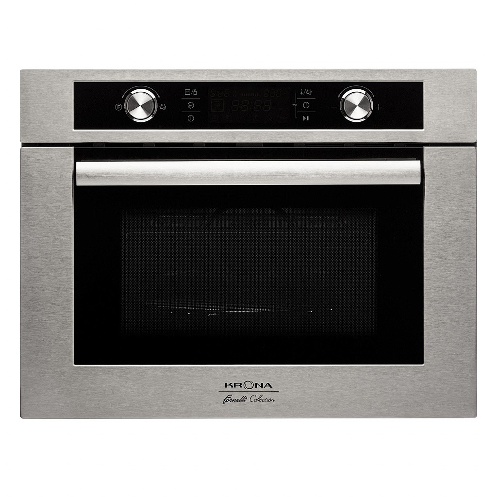 картинка Электрический духовой шкаф с функцией СВЧ Krona DUETTO 60 IX 