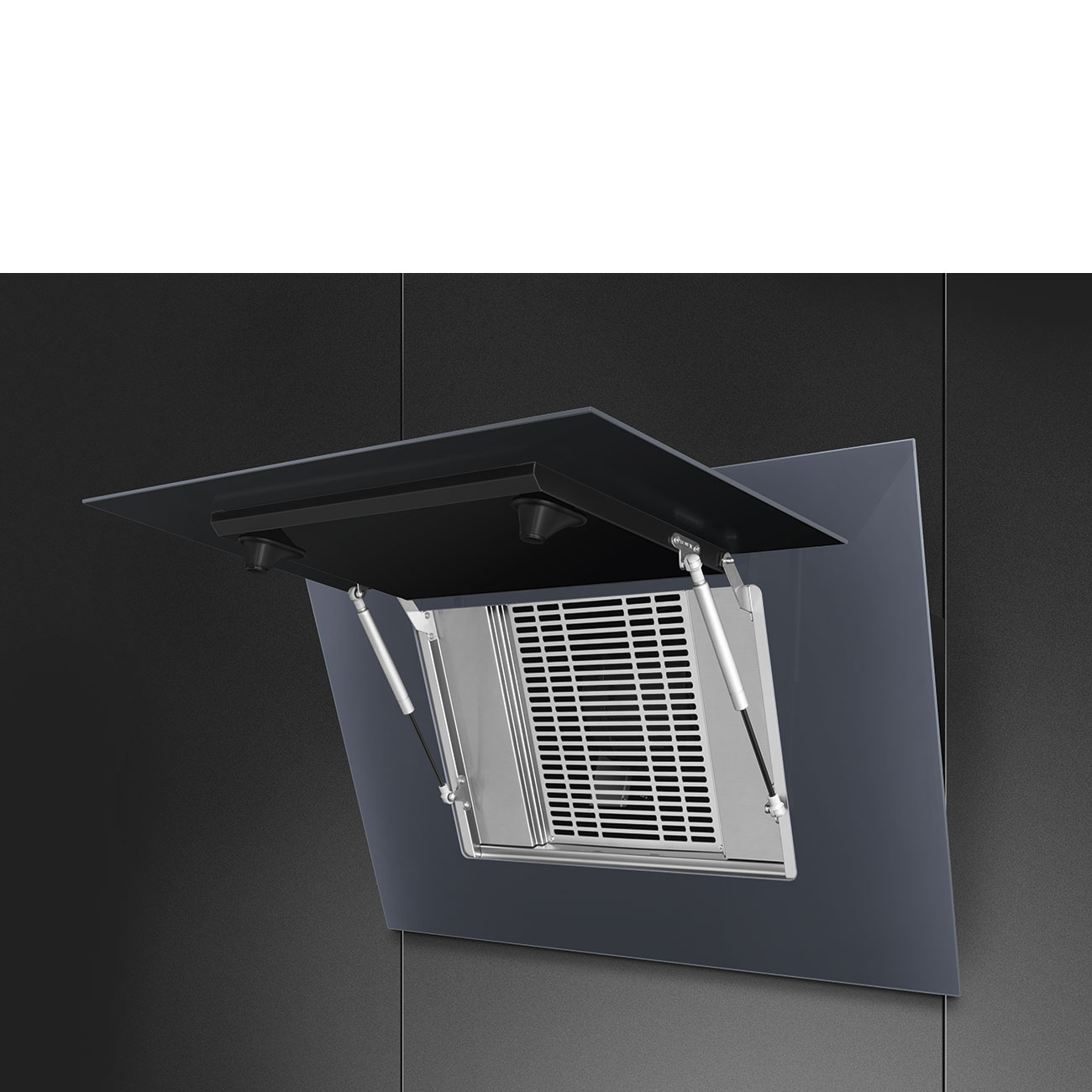 картинка Кухонная вытяжка Smeg KV194G Neptune grey  картинка Кухонная вытяжка Smeg KV194G Neptune grey