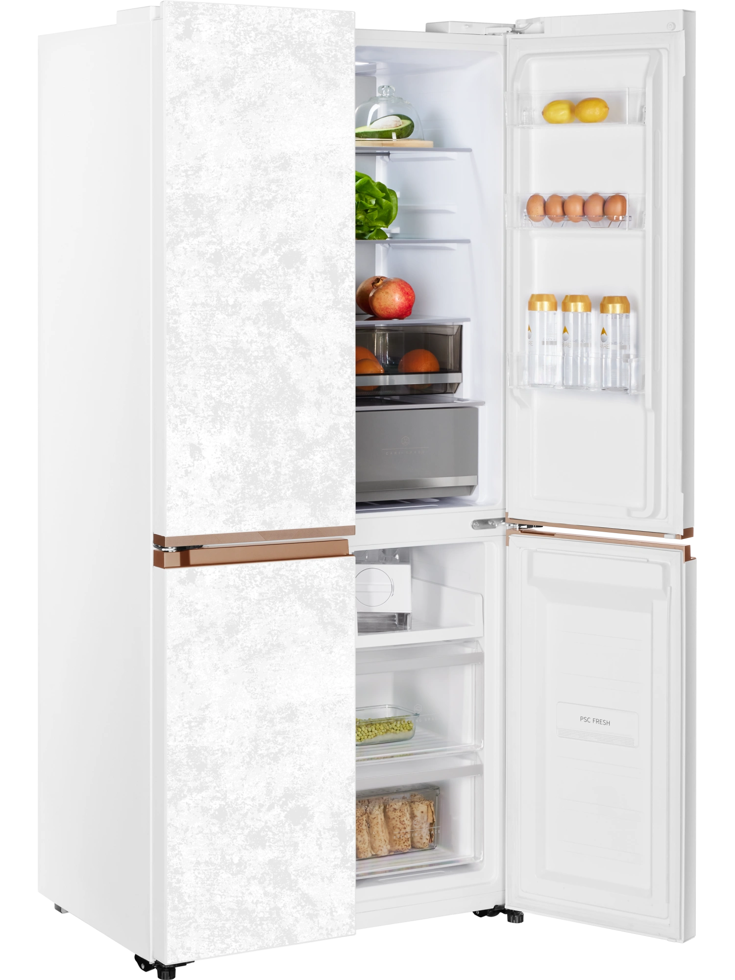 картинка Полувстраиваемый холодильник Hiberg  i-RFQ 630G WS 