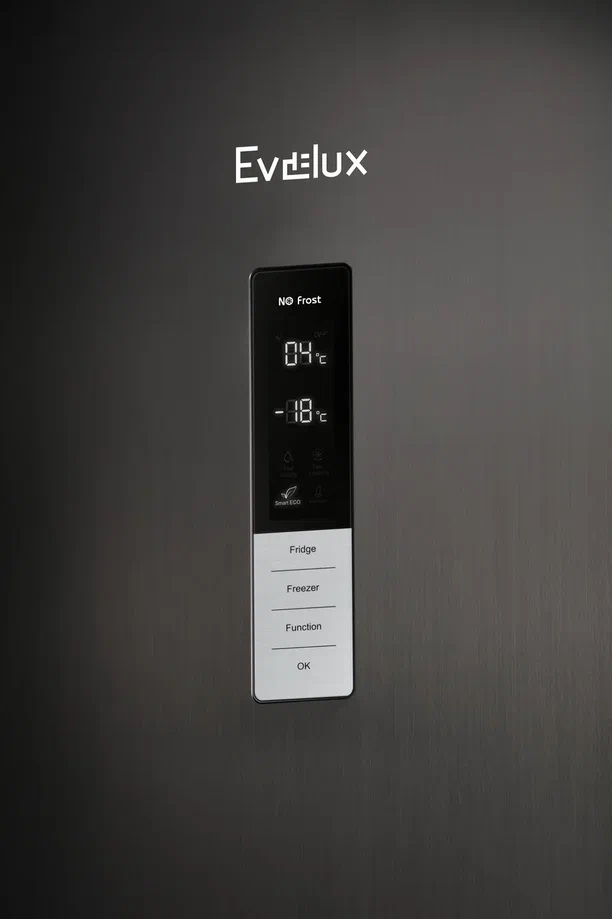 картинка Отдельностоящий холодильник Evelux FS 2201 DXN 