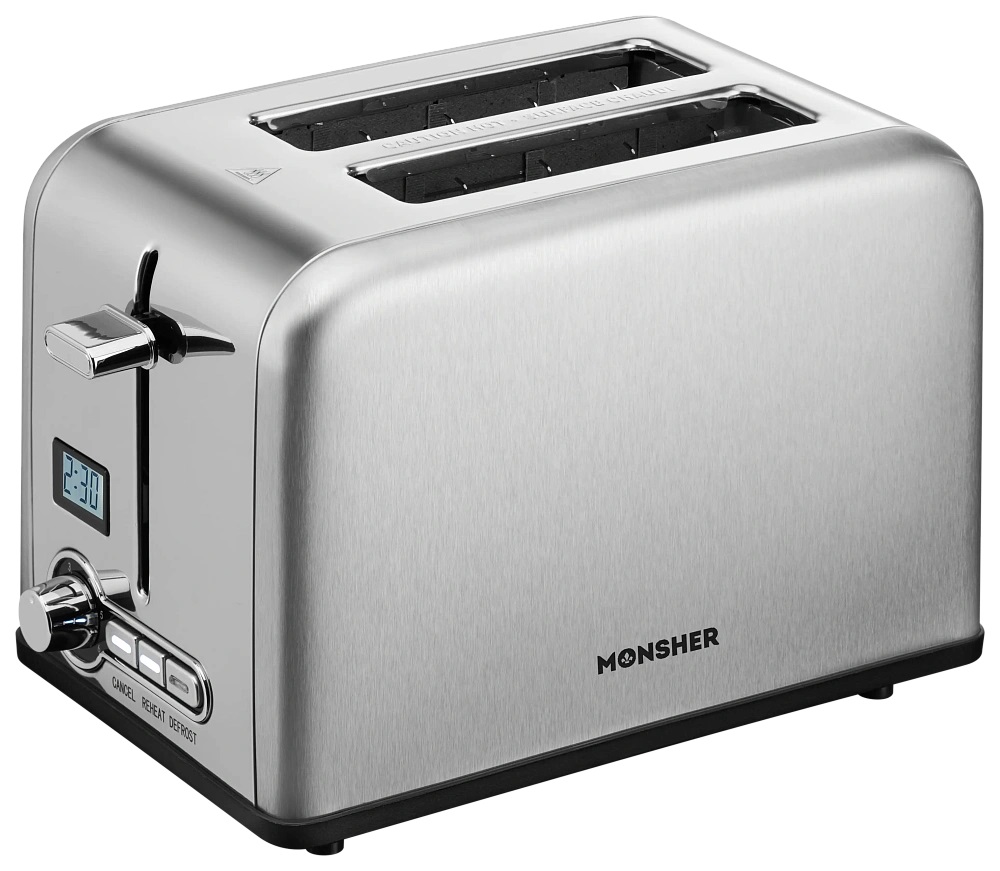 картинка Тостер Monsher MT 500 ACIER  картинка Тостер Monsher MT 500 ACIER