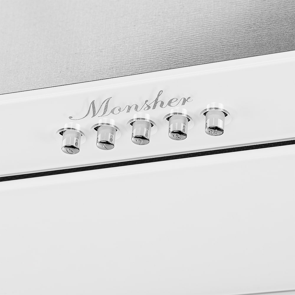 картинка Кухонная вытяжка Monsher ALES 60 BLANC  картинка Кухонная вытяжка Monsher ALES 60 BLANC