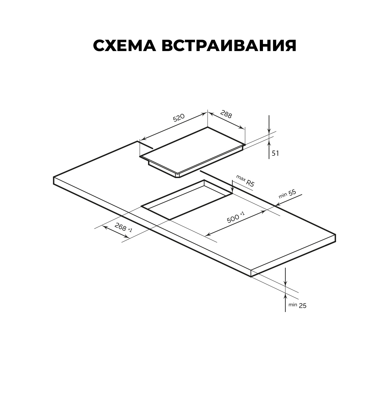 картинка Электрическая варочная панель Lex EVH 3020 M BL 