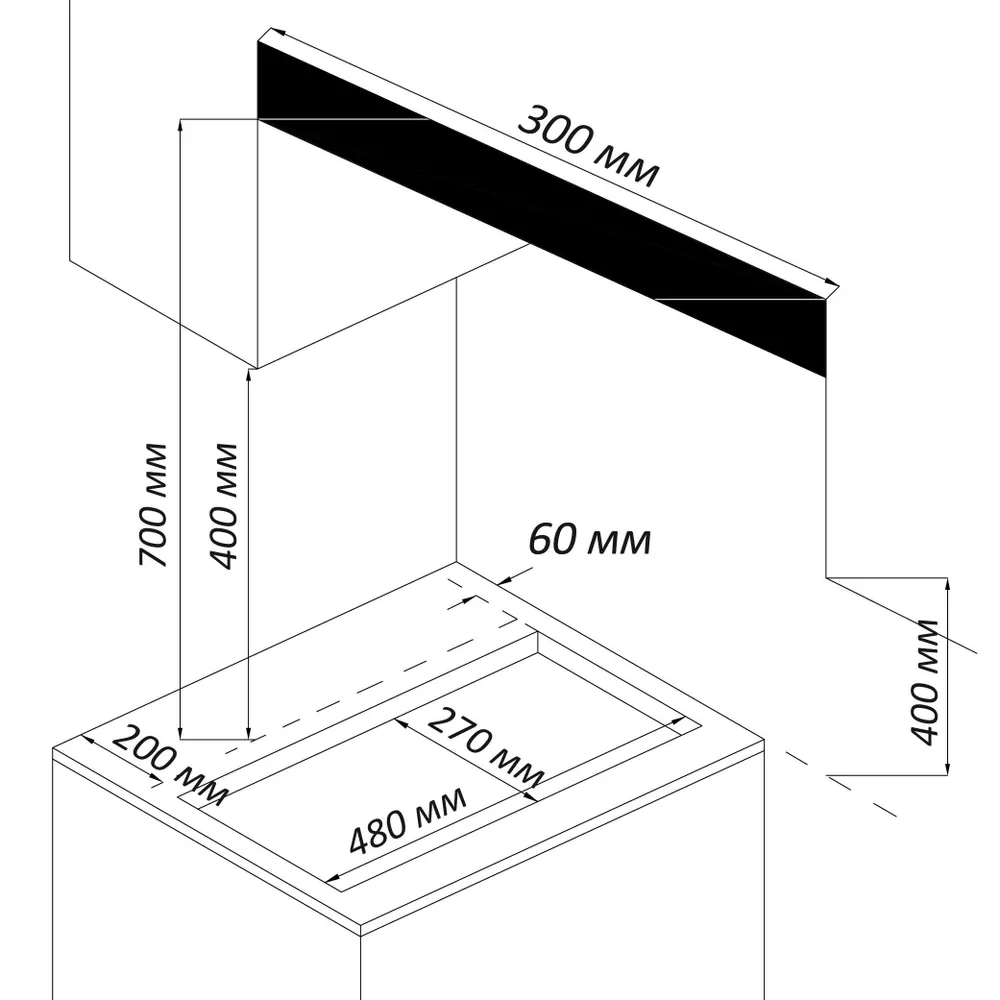 картинка Газовая варочная панель NordFrost HS 3022 X 
