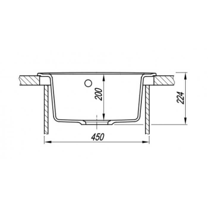 картинка Мойка для кухни Florentina ЛАЦИО 510 