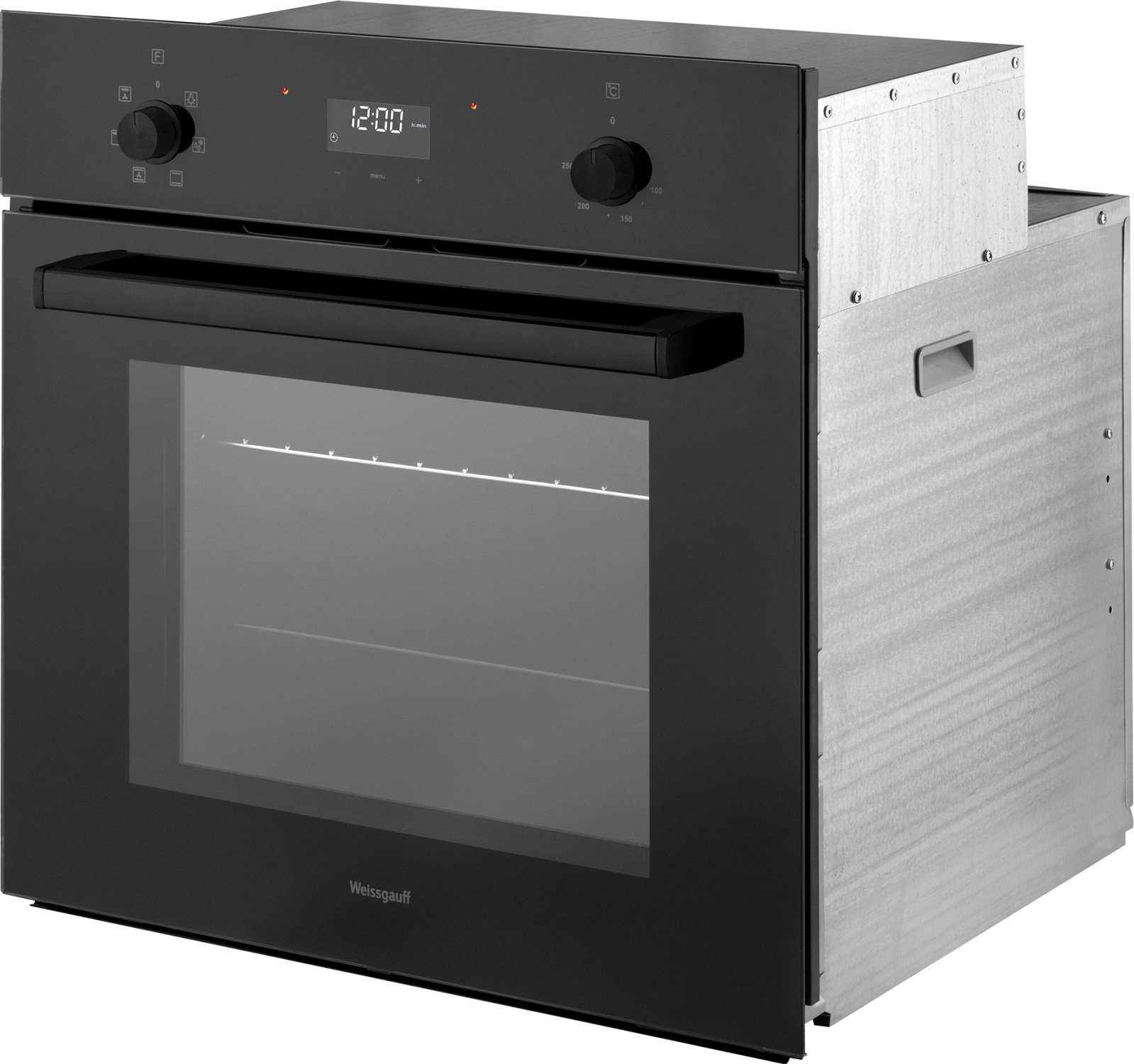 картинка Электрический духовой шкаф Weissgauff EOV 676 SВ Black Еdition 