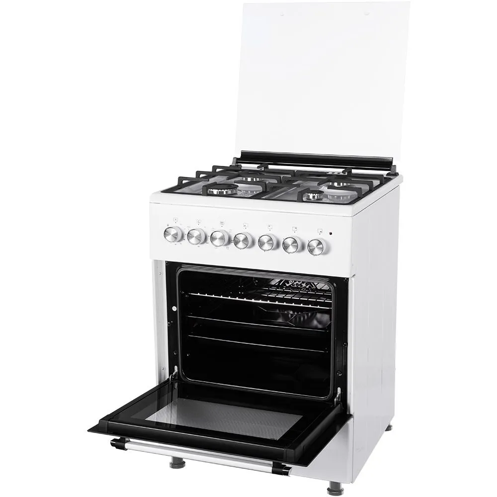 картинка Комбинированная кухонная плита Nordfrost GE 6064 W  картинка Комбинированная кухонная плита Nordfrost GE 6064 W